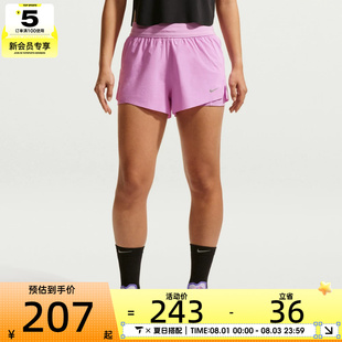 NIKE耐克女子AS W NK SWIFT DF 运动休闲短裤HJ5377-503