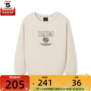 SKECHERS斯凯奇男女运动休闲套头衫 001J 卫衣L325U086