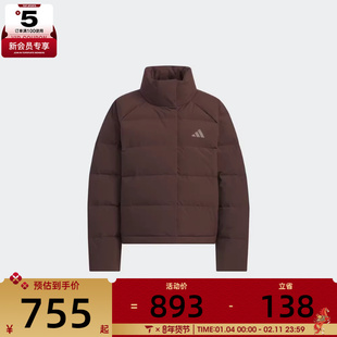 adidas阿迪达斯女子运动保暖舒适休闲立领羽绒服外套KQ5530
