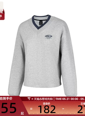 SKECHERS斯凯奇女子运动休闲套头衫卫衣P424W102-01UV