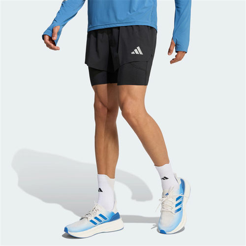 adidas阿迪达斯男子adi365 2in1 M运动休闲短裤KE8215