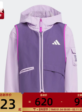 adidas阿迪达斯儿童LK 2IN1 JKT运动健身二合一夹克外套KC5340