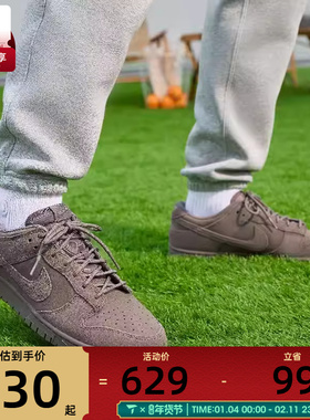 NIKE耐克男子DUNK LOW RETRO时尚百搭运动鞋复古板鞋IB6651-200