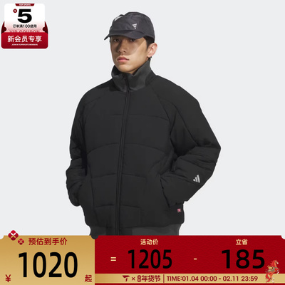 adidas阿迪达斯男子FOS运动休闲立领棉服外套KC2570