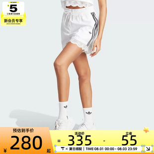 adidas阿迪达斯三叶草女子STRIPE SHORT运动休闲短裤IL2420