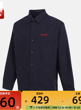 VANS范斯男子LS FLANNEL SHIRT运动休闲长袖衬衫VN000QKDJDU