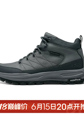 【TOP】SKECHERS斯凯奇男鞋ZELLER USA户外运动休闲鞋204879-CHAR