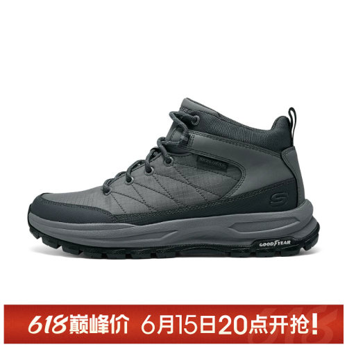 【TOP】SKECHERS斯凯奇男鞋ZELLER USA户外运动休闲鞋204879-CHAR