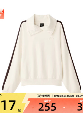 SKECHERS斯凯奇女子运动休闲套头衫卫衣L424W028-00V7