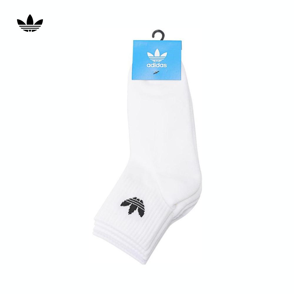 adidas Originals阿迪三叶草2024男女MID ANKLE SCK袜子FT8529-封面