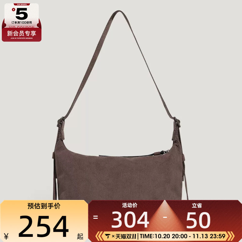 滔搏丨adidas阿迪达斯女子CA CDR CBB S运动休闲拎包挎包LH8731
