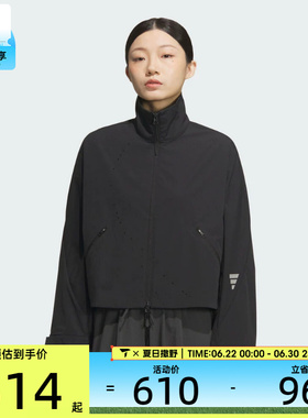 adidas阿迪达斯女子FUSTL W WV JKT1运动健身夹克外套KC2719
