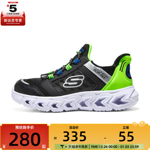 BKLM 403843L SKECHERS斯凯奇大童BOYS LIGHTED运动休闲鞋