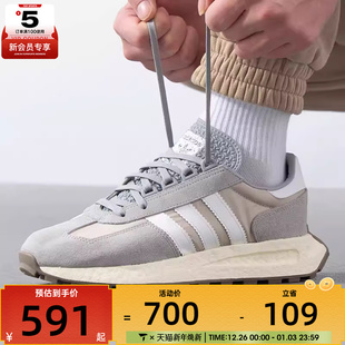 休闲鞋 老爹鞋 JQ4099 E5经典 adidas阿迪达斯三叶草男女RETROPY