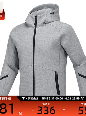 SKECHERS斯凯奇男子运动健身夹克外套P125M024-02H3