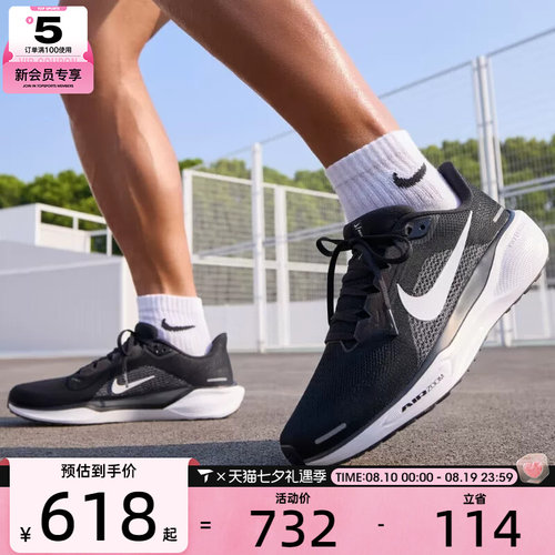 NIKE耐克男子Pegasus 41飞马运动训练健身公路跑步鞋FD2722-002