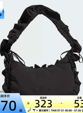 adidas阿迪达斯三叶草男女RUFFLE BAG L运动休闲单肩包IA8915
