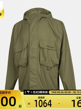 Timberland添柏岚男子户外运动休闲健身连帽夹克外套A2QV7-590