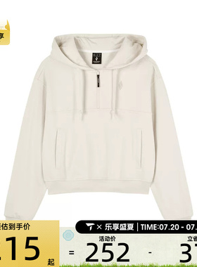 SKECHERS斯凯奇女子运动休闲套头衫卫衣L124W040-00F1