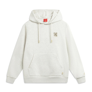 卫衣AWDW111 NING李宁男子运动休闲套头衫