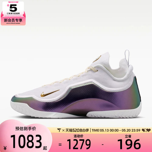 NIKE耐克男子LEBRON XXIII ELITE EP运动训练篮球鞋IB9558-100