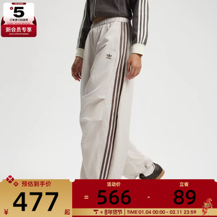 adidas阿迪达斯三叶草女子CURVED PANT W运动休闲长裤KS3325