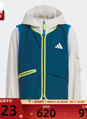 adidas阿迪达斯儿童LK 2IN1 JKT运动健身二合一夹克外套KC5339