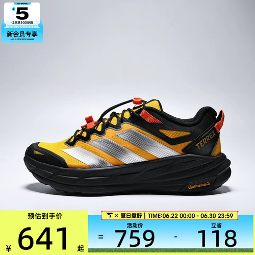 adidas阿迪达斯男女TERREX FREEHIKER LT运动休闲鞋KZ6323