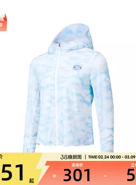 SKECHERS斯凯奇大童运动健身夹克外套P225G054-05TP