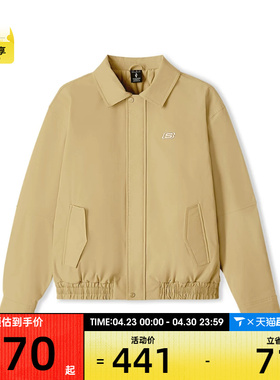 SKECHERS斯凯奇男女运动健身夹克外套L125U041-00VC