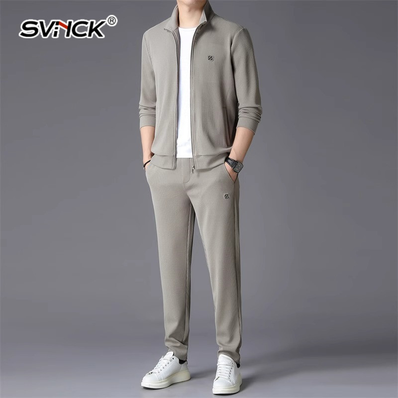 休闲套装男士2024新款春秋外套