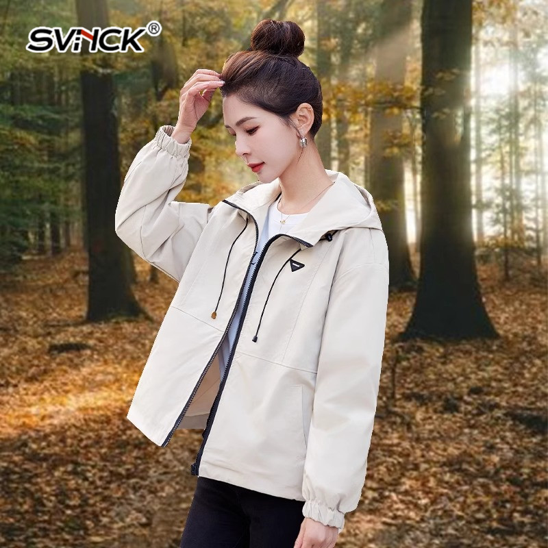 SVNCK时尚冲锋衣防风外套女