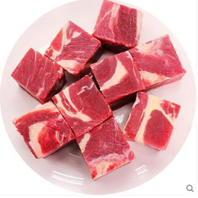 优质牛肉牛腩块黄牛肉微调理牛腩粒牛肉粒火锅烧烤新鲜食材