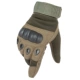 Армейская зеленая перчатка пальца