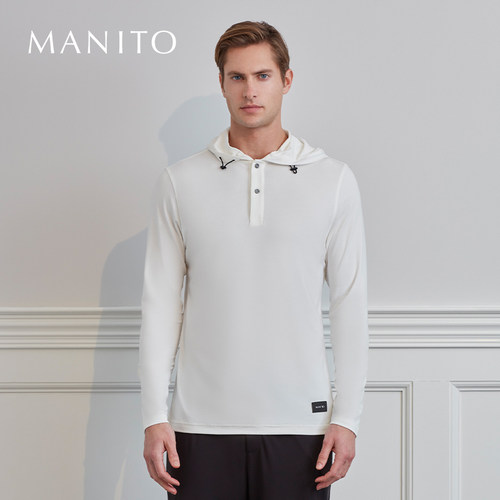 manito曼尼陀男士莫代尔帽衫