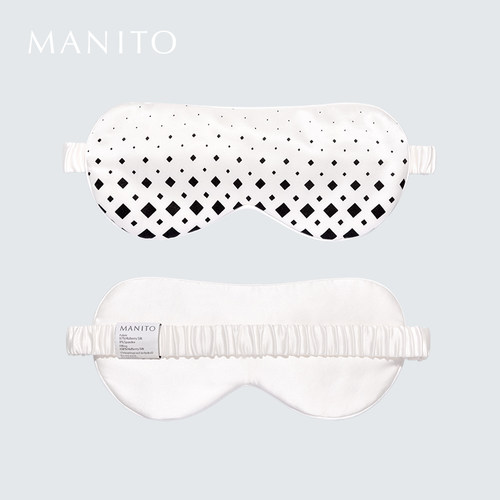 MANITO/曼尼陀Cubes真丝眼罩
