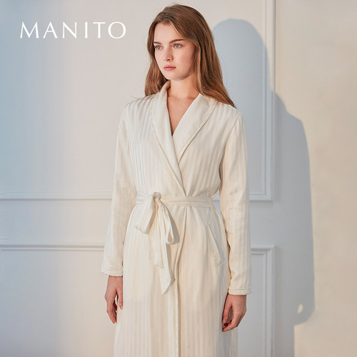 SilkTerry女士真丝睡袍