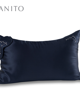 MANITO/曼尼陀 Stellar 睡眠礼盒十二星座桑蚕丝刺绣眼罩枕套