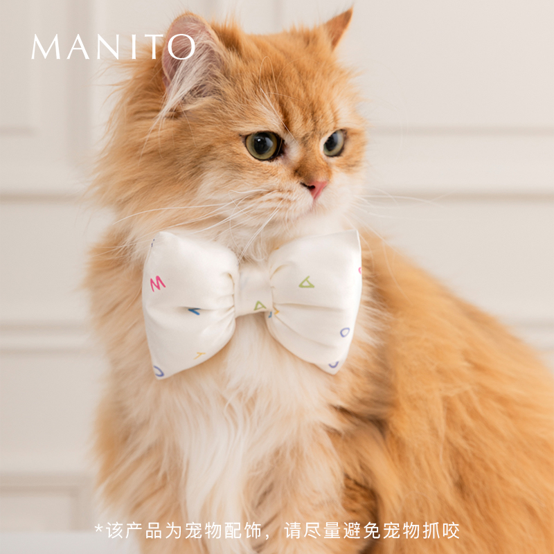 MANITO曼尼陀蝴蝶结宠物领结