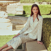 桑蚕丝睡衣套装 MANITO 睡衣套装 Louise 曼尼陀Princess