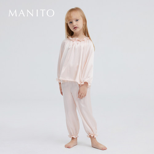 婴童睡衣宽松桑家居服