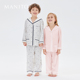 MANITO 曼尼陀Voyage儿童真丝睡衣套装 桑蚕丝家居服