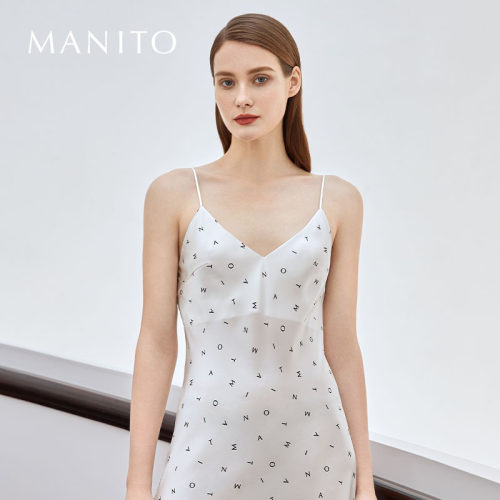 manito性感真丝家居服