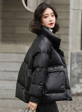 嘉兴平湖羽绒服女款高端女装白鸭绒服女款冬季短款南方小土豆穿搭