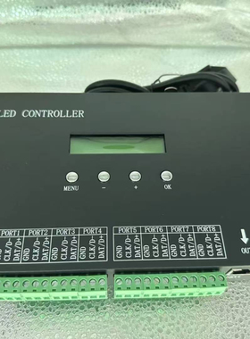 H807SA ARTNET控制器全彩灯条控制器madrix八口512控制器