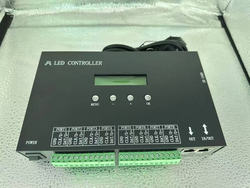H807SA ARTNET控制器全彩灯条控制器madrix八口512控制器