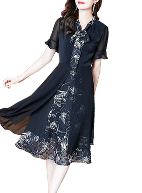 修身易美初2022女裙新款
