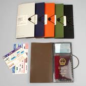 日本LIHIT FIT多功能便携证件夹证件包护照夹证件套 LAB.喜利SMART