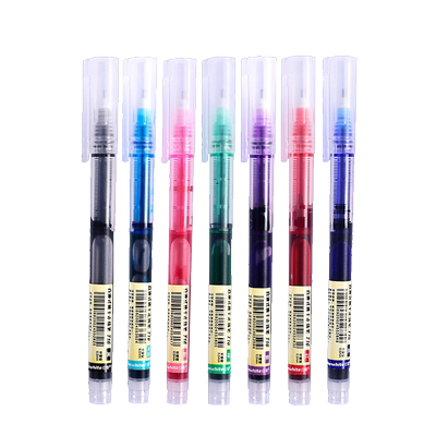 白雪直液式走珠笔彩色ins日系