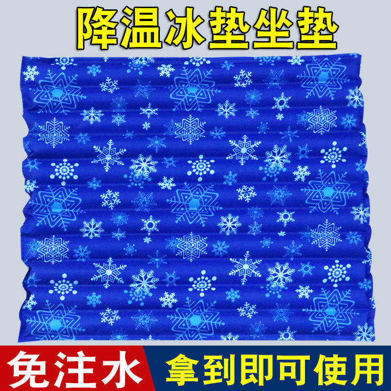 免注水床垫冰垫教室水坐垫卧床老人冰垫夏日冰凉屁股水袋凝胶透气